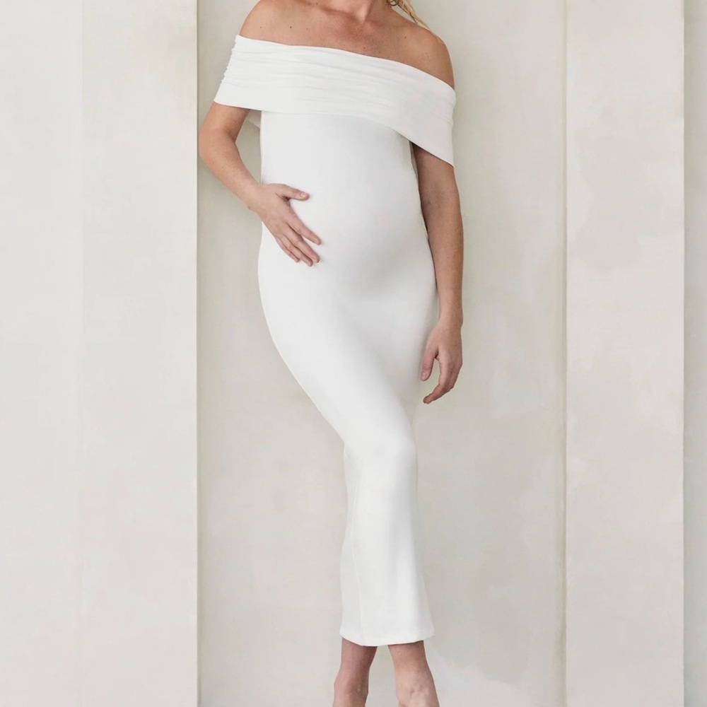 BUMPSUIT The Bianca Dress in Ivory size M